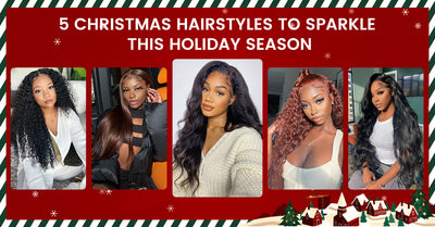5 Christmas Hairstyles to Sparkle This Holiday Season
